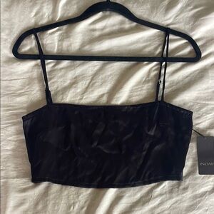 Indah “Hailey Crop Camisole in black - NWT